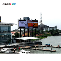 Pantalla LED a todo Color para publicidad, Panel de cartelera Smd para exteriores, Flexible, P10, P8