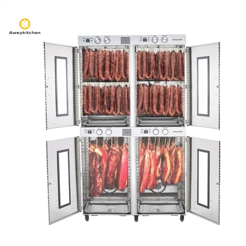 88 vassoi disidratatore per salsicce essiccatore automatico per carne essiccatore per alimenti per frutta, verdura, carne, fiori, dolcetti per cani