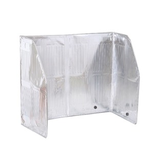 Accessoires de cuisine à domicile Outils de cuisson Pliable Anti-éclaboussures Déflecteur d'huile Ménage Poêle de cuisson <span class=keywords><strong>Protection</strong></span> contre les éclaboussures d'huile - Product Image 1
