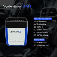 Nuevo Vgate VLinker BM Inalámbrico 4.0, Herramienta de Diagnóstico OBD2 Profesional, Escáner Automotriz para Android, iOS y Windows