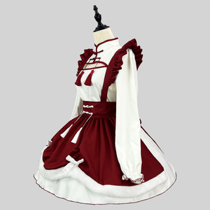 Disfraz de Sirvienta <span class=keywords><strong>Lolita</strong></span> Original en Oferta, Estilo Anime para el Festival de Primavera, Navidad, Cosplay, Fiesta, Actuación en Escenario - Product Image 5
