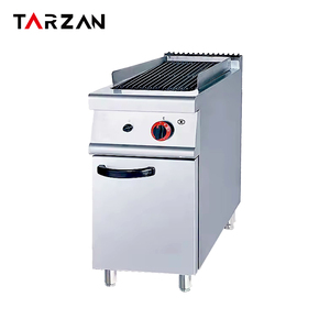 <span class=keywords><strong>Griglia</strong></span> a Gas con Pietre Laviche e Mobile per Ristoranti e Cucine Commerciali - Product Image 4