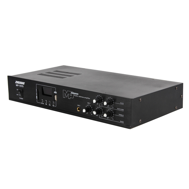 High Quality Custom Hifi Design Stereo Equalizer Full Bridge Amplifier for Public Address System