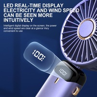 Ventilateur USB portable pliable en plastique, mini-ventilateur électrique rechargeable, idéal pour le bureau, les étudiants, la voiture, l'extérieur – Cadeau parfait – Meilleure vente 2026