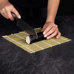 竹製寿司メーカーセット 生分解性寿司作りキット 竹製巻き簾 DIY寿司マシン 寿司作りキット - Product Image 4