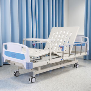 Lit d'hôpital manuel à deux fonctions LC-S202 Vente à chaud en gros Lit de soins médicaux Lit de patient médical manuel à deux fonctions - Product Image 4