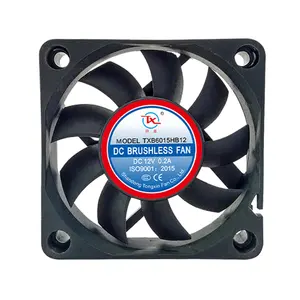 16 years experienced 6015 5v 12v dc brushless exhaust cooling fan