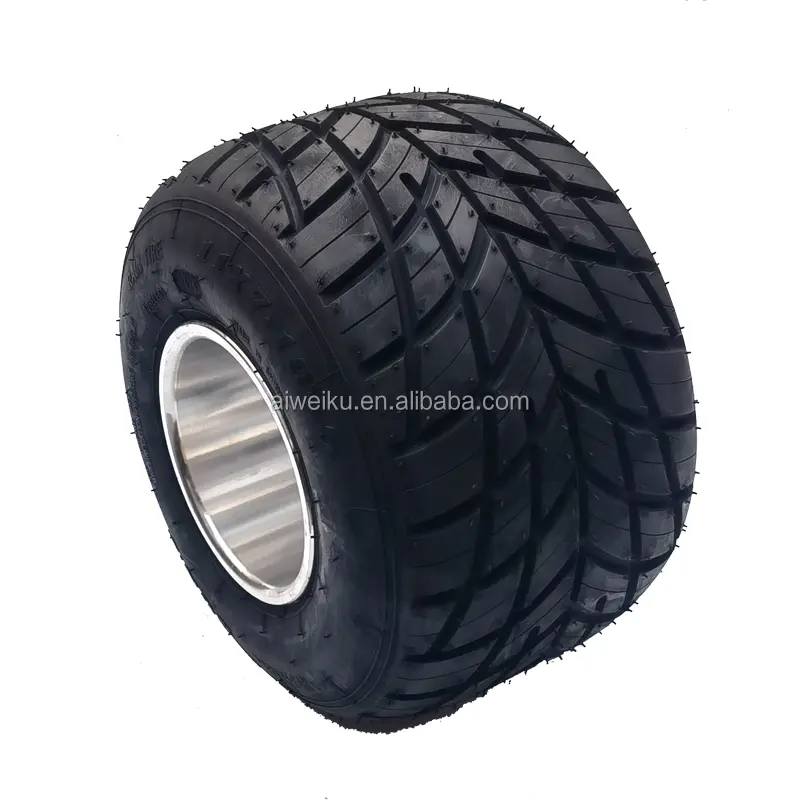 hot sale rental adults high quality go kart car tires 11x7.10-5 with Aluminum alloy wheels