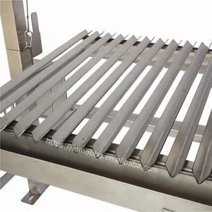 Stainless Steel New Style <strong>Argentinian</strong> <strong>Grill</strong> With Wood Basket From Inmo Bbq - Product Image 5