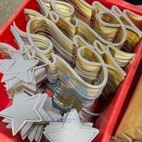 Silver & Golden Decorative Plexi Glass Acrylic Sheet Custom Cut & Moulded Mirror Sheet