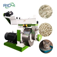 RICHI Offre Spéciale 1-10 T/H Sciure De PIN Bentonite Tofu Litière Pour Chat Faisant La Machine Pour Chat Litière De Sable Pellets