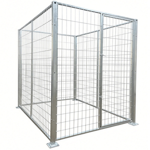 Cage <span class=keywords><strong>pour</strong></span> <span class=keywords><strong>chien</strong></span> multifonctionnelle en métal grillagé, grande <span class=keywords><strong>enclos</strong></span> <span class=keywords><strong>pour</strong></span> <span class=keywords><strong>chien</strong></span>, clôture en fil métallique <span class=keywords><strong>pour</strong></span> intérieur et extérieur - Product Image 2