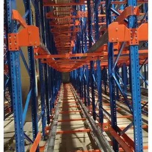 High-density Selective Racking Warehouse Cold Steel Racking Double Deep Pallet System Shelf