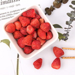 Fragole Liofilizzate all'Ingrosso per Tè Aromatizzato, Fragole Intere Liofilizzate Personalizzate per Snack, Biscotti, Torte e Frutta Secca - Product Image 4