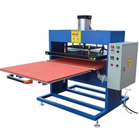 Presse à chaud pneumatique grand format à double station pour tapis de souris multi-tailles, transfert thermique sur toute la surface, clair et net