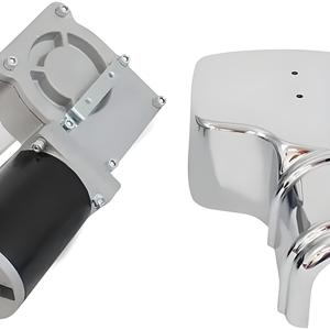 12V 600W 50:1 High Torque Dump Truck Tarp <strong>Motor</strong> with Chrome Cover | Heavy-Duty &amp; Easy Install | <strong>Factory</strong> <strong>Direct</strong> Price - Product Image 2