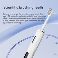Cepillo de Dientes Sónico Inalámbrico con Carga Inalámbrica, Resistente al Agua IPX7, 360 Grados, Automático, Marca Privada ODM, OEM para Adultos