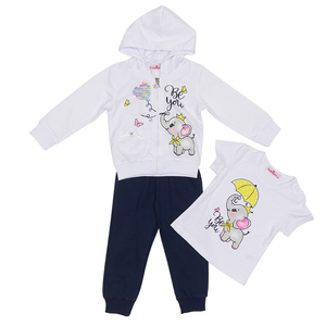 Vêtements pour bébés de haute qualité en gros, ensembles de vêtements pour filles, manteau à manches longues, pantalon long, vêtements pour enfants - Product Image 4
