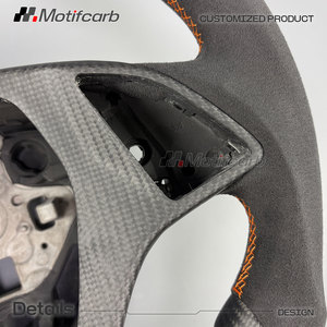 Volant personnalisé en fibre de carbone mate pour Corvette C7 Z06 ZR1 Stingray Z51 Grand Sport Coupé, accessoires intérieurs, amélioration - Product Image 4