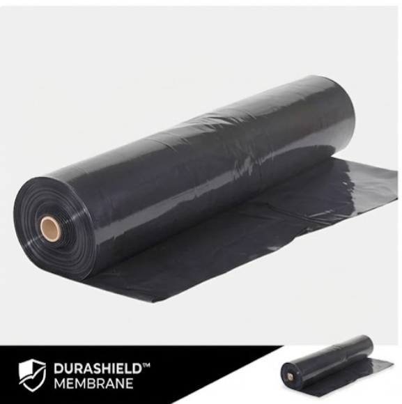 6mil LDPE Builders Film Poly Tubing Polyethylene Plastic Sheeting Roll 20x100ft Dampproof Construction Film