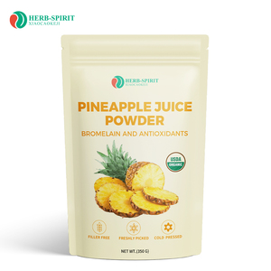 OEM USDA Organic Abacaxi <span class=keywords><strong>Fruit</strong></span> <span class=keywords><strong>Powder</strong></span> Bulk Abacaxi Suco Em Pó Bromelina Liofilizado Pó De Frutas De Abacaxi - Product Image 6