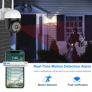 Best Selling 1080P PTZ Dome Outdoor Network V380 <strong>Camera</strong> Supports Cloud And Max 128GB TF Card Wireless Wifi IP Security <strong>Camera</strong> - Product Image 5
