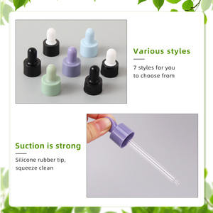 Tại chỗ mờ đen chống ánh sáng thủy tinh nhỏ giọt Chai Phân phối ánh sáng sang trọng tinh dầu tinh chất chai rỗng vật liệu đóng gói - Product Image 6