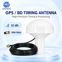 Antenne GPS/GNSS de positionnement à gain élevé 32dBi, type champignon, pour navigation marine, multibande BD GPS GNSS UNISIN LYX-GPSMX-103 SMA