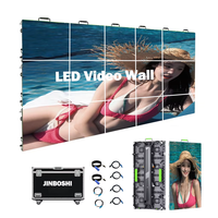 Écran LED de location extérieur P4.81 personnalisé, couleur intégrale, mobile, étanche, pour publicité sur scène et location
