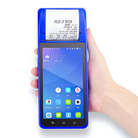 Terminal de point de vente mobile Android 8.1 5SDK 5,5 pouces, terminal de point de vente portable, 4G WiFi NFC USB, systèmes de paiement, caisse enregistreuse, imprimante