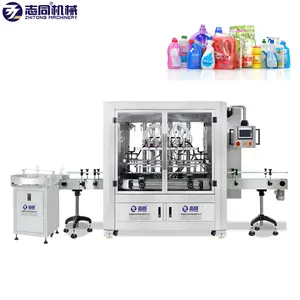 1000bph 2000bph automatic filling machine cosmetic cream liquid water filling bottling equipment plastic bottle filling line