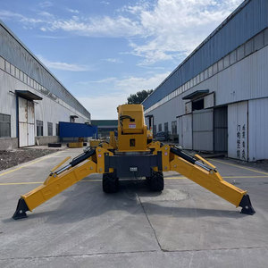 Trong kho 5 tấn 8 tấn 10 tấn Telescopic Spider Crane 3 tấn Spider Crane tùy chỉnh điều khiển từ xa Crawler mini Spider Crane giá - Product Image 5