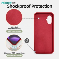 Couleur unie anti-chute de luxe pour iPhone 15 Pro Max étui de téléphone portable véritable Silicone liquide pour Omix x5