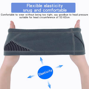 ملابس مخصصة للرجال ، أغطية أذن عاكسة ، أغطية أذن حرارية ، سويت باند ، عقال تزلج ، عقال شتوي ، أكثر دفئًا للجري - Product Image 4