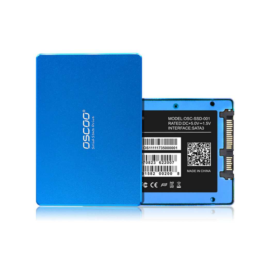OSCOO Inch SATA3 SSD 128 256 512 1T 2T Solid State Drive TLC