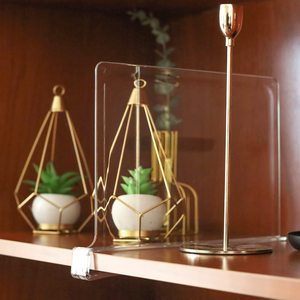 Ngăn Kệ Trong Suốt Để Sắp Xếp Tủ Quần Áo Kệ Acrylic Văn Phòng Ngăn Cách Cho Kệ Gỗ - Product Image 5
