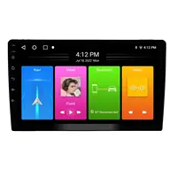 Radio con gps para coche, reproductor dvd universal con Android, pantalla táctil de 10 pulgadas, navegación gps