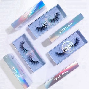 Las cute eyelash mink 20 mm have their own brand: maquiladora, tapers, makeup, marble, cirls Ural, pesta - Product Image 1