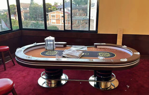 YH Entertainment <span class=keywords><strong>Table</strong></span> de <span class=keywords><strong>poker</strong></span> personnalisée Jeux de <span class=keywords><strong>table</strong></span> de casino de luxe Tables de jeu Pokertisch Tavolo <span class=keywords><strong>Poker</strong></span> - Product Image 6