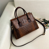 Sac à bandoulière de luxe pour femme, sac à main de créateur, sac bandoulière en cuir d'alligator pour femme – Découvrez le dernier prix