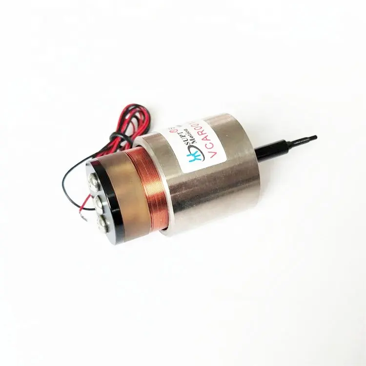 High motion voice coil motor for pellet extruder 3d printer