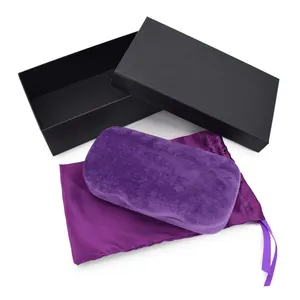 Fashion big size Velvet metal sunglasses case eyeglasses Cases eyewear box