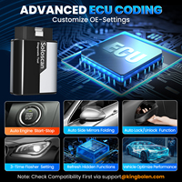 Herramientas de diagnóstico automático KINGBOLEN SOLOSCAN, Sistema completo bidireccional, escáner de codificación ECU, actualización gratuita de por vida