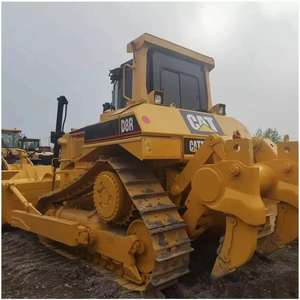 Bulldozer de oruga usado Caterpillar D8R con sistema hidráulico fuerte Bulldozer de oruga usado D7R D8N D9R Bulldozer en venta - Product Image 1
