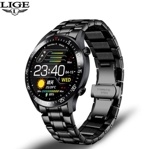 Montre connectée Lige 2022, nouvelle montre fonctionnelle, fréquence cardiaque, fitness, étanche, Android, IP68, écran tactile circulaire complet, Reloj Smart Watch - Product Image 2