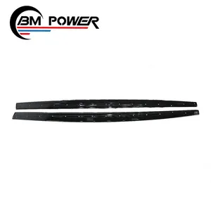 High Quality 4 Series F32 F36 MP style PP material side skirts for 4S F32 side skirt extension body skirts for cars