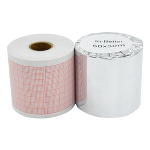 Giấy <span class=keywords><strong>ECG</strong></span> 12 kênh y tế được phê duyệt ISO 210mm 30m Tương thích với thiết bị <span class=keywords><strong>ECG</strong></span> Mindray - Product Image 1