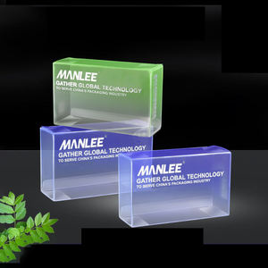 Boîte d'emballage alimentaire personnalisée en acétate de PVC PET pliable de couleur transparente - Product Image 2