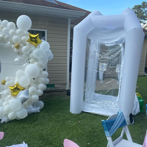 Comercial niños fiesta airblown Cash catching cabina inflable dinero soplado máquina para <span class=keywords><strong>publicidad</strong></span> - Product Image 2