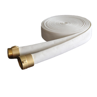 Tuyau incendie 8-65-25m haute pression renforcé polyester caoutchouc PU raccord borne d'incendie
